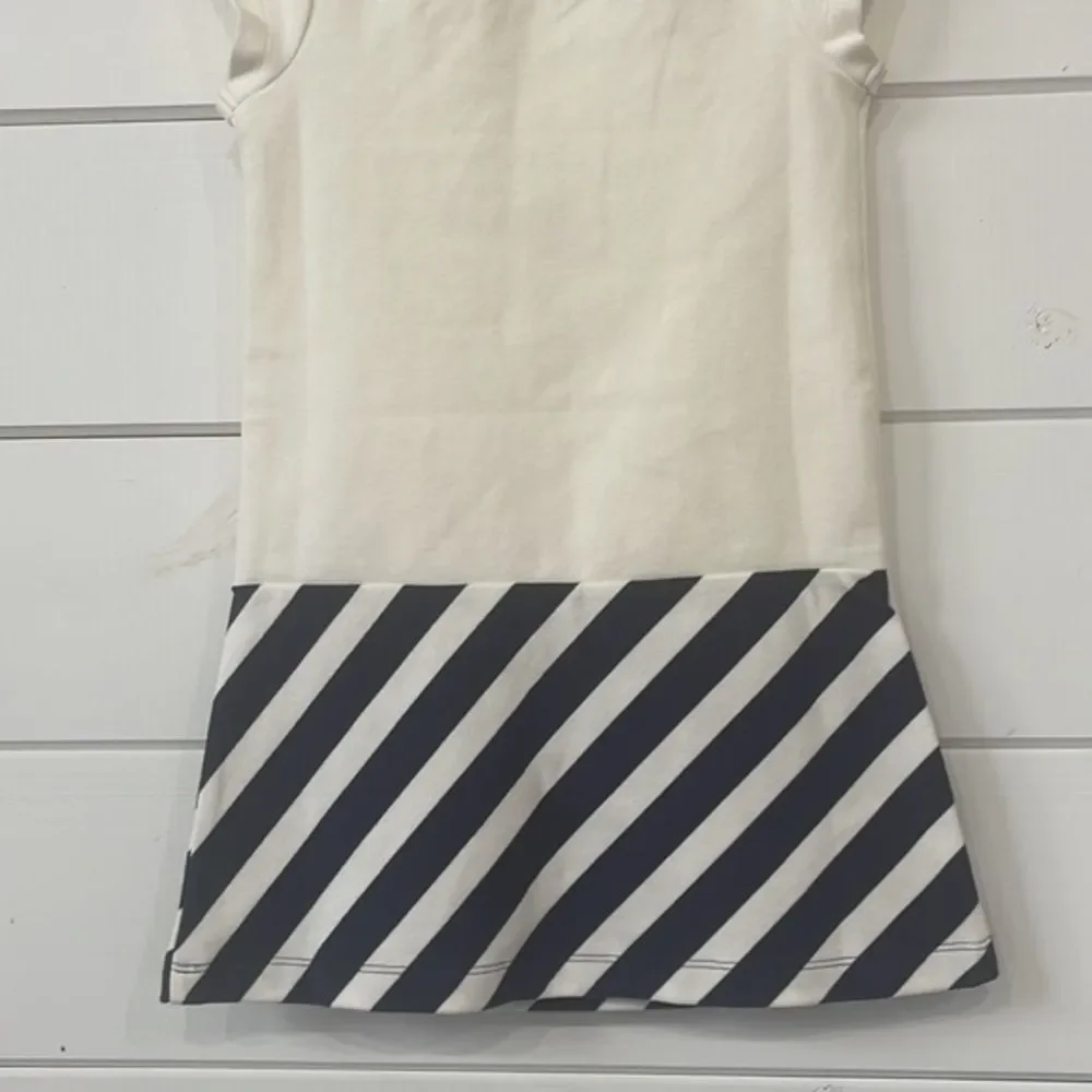 Gymboree Cape Cod Dress NEW Size 6 Cutie White Striped Color Block Nautical